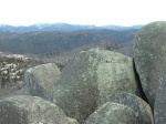 Westerly view from the top